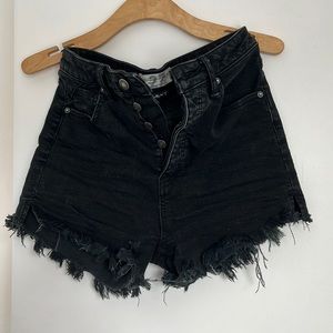 Free People Jean shorts